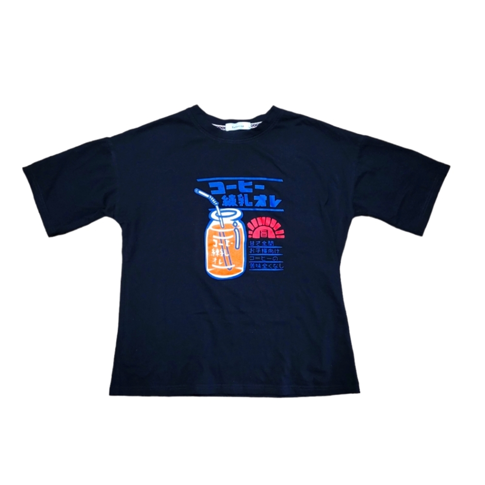 Soton Top Japanese " Orange Juice " T-shirt Sz L